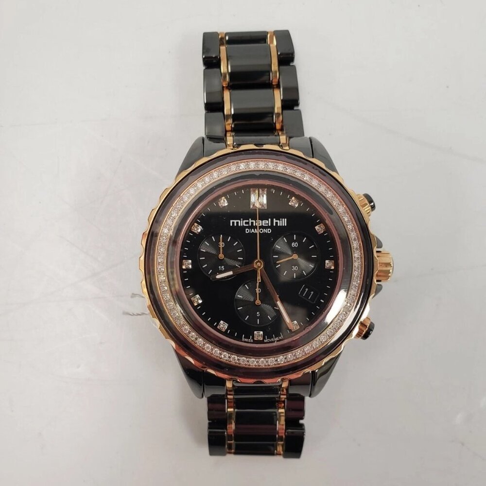 (69555-1) Michael Hill 9633 Diamond Watch